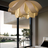 Agatha Large Chandelier by LZF Lamps, Wood Color: White Ivory-LZF, Cherry-LZF, Beech-LZF, Yellow-LZF, Orange-LZF, Red-LZF, Blue-LZF, Grey-LZF, Turquoise-LZF, Pale Rose, , | Casa Di Luce Lighting