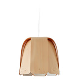 Domo Pendant by LZF Lamps, Wood Color: White Ivory-LZF, Cherry-LZF, Beech-LZF, Yellow-LZF, Orange-LZF, Red-LZF, Blue-LZF, Grey-LZF, Turquoise-LZF, Pale Rose, , | Casa Di Luce Lighting