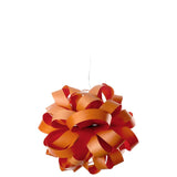 Agatha Ball Suspension by LZF Lamps, Wood Color: White Ivory-LZF, Beech-LZF, Yellow-LZF, Orange-LZF, Pale Rose, , | Casa Di Luce Lighting