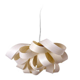 Agatha Small Chandelier by LZF Lamps, Wood Color: White Ivory-LZF, Cherry-LZF, Beech-LZF, Yellow-LZF, Orange-LZF, Red-LZF, Blue-LZF, Grey-LZF, Turquoise-LZF, Pale Rose, , | Casa Di Luce Lighting