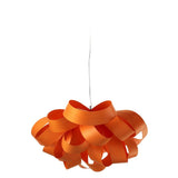 Agatha Small Chandelier by LZF Lamps, Wood Color: Orange-LZF, , | Casa Di Luce Lighting