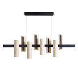 Black Note Keys LED Linear Suspension by LZF