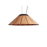 Banga Pendant Lamp by LZF Lamps, Size: Medium, Wood Color: Cherry-LZF, | Casa Di Luce Lighting