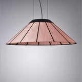 Banga Pendant Lamp by LZF Lamps, Size: Medium, Wood Color: Pale Rose, | Casa Di Luce Lighting