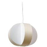 Carambola Small Suspension by LZF Lamps, Wood Color: White Ivory-LZF, Cherry-LZF, Beech-LZF, Yellow-LZF, Orange-LZF, Red-LZF, Blue-LZF, Grey-LZF, Turquoise-LZF, Chocolate-LZF, Pale Rose, , | Casa Di Luce Lighting