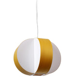 Carambola Small Suspension by LZF Lamps, Wood Color: White Ivory-LZF, Cherry-LZF, Beech-LZF, Yellow-LZF, Orange-LZF, Red-LZF, Blue-LZF, Grey-LZF, Turquoise-LZF, Chocolate-LZF, Pale Rose, , | Casa Di Luce Lighting