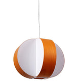 Carambola Medium Suspension by LZF Lamps, Wood Color: White Ivory-LZF, Cherry-LZF, Beech-LZF, Yellow-LZF, Orange-LZF, Red-LZF, Blue-LZF, Grey-LZF, Turquoise-LZF, Chocolate-LZF, Pale Rose, , | Casa Di Luce Lighting