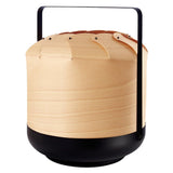 Chou Short Table Lamp by LZF Lamps, Wood Color: White Ivory-LZF, Natural Cherry-LZF, Natural Beech-LZF, Yellow-LZF, Orange-LZF, Red-LZF, Blue-LZF, Grey-LZF, Turquoise-LZF, Pale Rose, , | Casa Di Luce Lighting