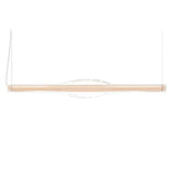Dune LED Linear Suspension by LZF Lamps, Wood Color: Beech-LZF, , | Casa Di Luce Lighting