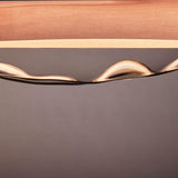 Dune LED Linear Suspension by LZF Lamps, Wood Color: White Ivory-LZF, Cherry-LZF, Beech-LZF, Turquoise-LZF, Pale Rose, , | Casa Di Luce Lighting