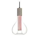 Eris Suspension Light by LZF Lamps, Finish: Aluminum, Black Matte, Wood Color: White Ivory-LZF, Cherry-LZF, Beech-LZF, Pale Rose, | Casa Di Luce Lighting