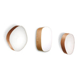 Guijarro Wall Sconce by LZF Lamps, Light Option: GX53, LED, Size: Small, Medium, Large, Wood Color: White Ivory-LZF, Natural Cherry-LZF, Natural Beech-LZF, Yellow-LZF, Orange-LZF, Red-LZF, Blue-LZF, Grey-LZF, Turquoise-LZF, Chocolate-LZF, Pale Rose | Casa Di Luce Lighting