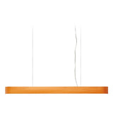 I-Club Short Slim Pendant by LZF Lamps, Wood Color: Orange-LZF, , | Casa Di Luce Lighting