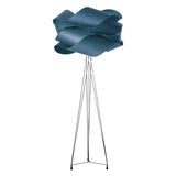 Link Floor Lamp by LZF Lamps, Wood Color: Blue-LZF, , | Casa Di Luce Lighting