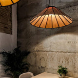 Banga Pendant Lamp by LZF Lamps, Size: Medium, Large, Wood Color: White Ivory-LZF, Cherry-LZF, Beech-LZF, Yellow-LZF, Orange-LZF, Red-LZF, Blue-LZF, Grey-LZF, Turquoise-LZF, Chocolate-LZF, Pale Rose, | Casa Di Luce Lighting