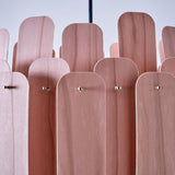 Maruja Pendant Light by LZF Lamps, Wood Color: White Ivory-LZF, Cherry-LZF, Beech-LZF, Yellow-LZF, Orange-LZF, Red-LZF, Pale Rose, Sea Blue - LZF, Bulb Type: E26, GU24, | Casa Di Luce Lighting