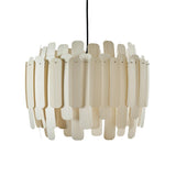 Maruja Pendant Light by LZF Lamps, Wood Color: White Ivory-LZF, Cherry-LZF, Beech-LZF, Yellow-LZF, Orange-LZF, Red-LZF, Pale Rose, Sea Blue - LZF, Bulb Type: E26, GU24, | Casa Di Luce Lighting