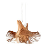 Mini Mikado Chandelier by LZF Lamps, Wood Color: Cherry-LZF, , | Casa Di Luce Lighting