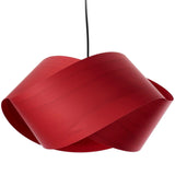 Nut Pendant by LZF Lamps, Wood Color: Red-LZF, , | Casa Di Luce Lighting