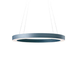 Oh! Line Suspension Light by LZF Lamps, Size: Medium, Wood Color: Blue-LZF, | Casa Di Luce Lighting