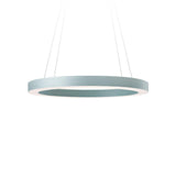 Oh! Line Suspension Light by LZF Lamps, Size: Medium, Wood Color: Sea Blue - LZF, | Casa Di Luce Lighting