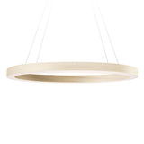 Oh! Line Suspension Light by LZF Lamps, Size: Medium, Large, Wood Color: White Ivory-LZF, Cherry-LZF, Beech-LZF, Yellow-LZF, Orange-LZF, Red-LZF, Blue-LZF, Grey-LZF, Chocolate-LZF, Pale Rose, Sea Blue - LZF, | Casa Di Luce Lighting