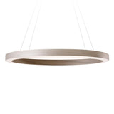 Oh! Line Large Suspension Light by LZF Lamps, Wood Color: White Ivory-LZF, Cherry-LZF, Beech-LZF, Yellow-LZF, Orange-LZF, Red-LZF, Blue-LZF, Grey-LZF, Chocolate-LZF, Pale Rose, Sea Blue - LZF, , | Casa Di Luce Lighting