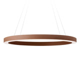 Oh! Line Large Suspension Light by LZF Lamps, Wood Color: White Ivory-LZF, Cherry-LZF, Beech-LZF, Yellow-LZF, Orange-LZF, Red-LZF, Blue-LZF, Grey-LZF, Chocolate-LZF, Pale Rose, Sea Blue - LZF, , | Casa Di Luce Lighting