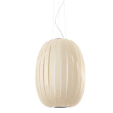 Ivory White Pod Pendant Light by LZF