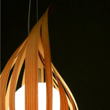 Orange Raindrop Small Pendant Corner by LZF