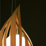 Orange Raindrop Medium Pendant Corner by LZF