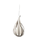 Grey Raindrop Medium Pendant by LZF