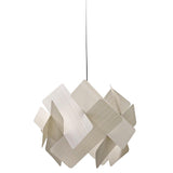 Escape Pendant Lamp by LZF Lamps, Size: Small, Large, Wood Color: White Ivory-LZF, Cherry-LZF, Beech-LZF, Yellow-LZF, Orange-LZF, Red-LZF, Blue-LZF, Grey-LZF, Turquoise-LZF, Chocolate-LZF, Pale Rose, Bulb Type: E26, GU24 | Casa Di Luce Lighting