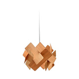 Escape Pendant Lamp by LZF Lamps, Size: Small, Wood Color: Cherry-LZF, Bulb Type: E26 | Casa Di Luce Lighting