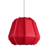 Red Stitches Bamako Pendant Lamp by LZF
