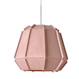 Pale Rose Stitches Bamako Pendant Lamp by LZF