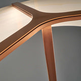 Copper-Ivory White Thesis Table Lamp by LZF