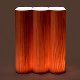 Natural Cherry Tomo Table Lamp by LZF