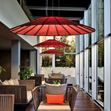 Banga Pendant Lamp by LZF Lamps, Size: Medium, Large, Wood Color: White Ivory-LZF, Cherry-LZF, Beech-LZF, Yellow-LZF, Orange-LZF, Red-LZF, Blue-LZF, Grey-LZF, Turquoise-LZF, Chocolate-LZF, Pale Rose, | Casa Di Luce Lighting