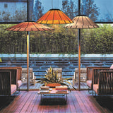 Banga Pendant Lamp by LZF Lamps, Size: Medium, Large, Wood Color: White Ivory-LZF, Cherry-LZF, Beech-LZF, Yellow-LZF, Orange-LZF, Red-LZF, Blue-LZF, Grey-LZF, Turquoise-LZF, Chocolate-LZF, Pale Rose, | Casa Di Luce Lighting