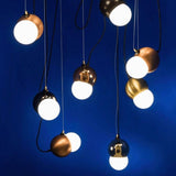 Maggie Suspension Light by Viso, Finish: Gold, Silver, Glossy Smoke, Brushed Copper, Hairline Bronze, Statuary Bronze, , | Casa Di Luce Lighting