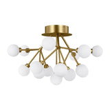 Mara Ceiling Light by Tech Lighting, Finish: Brass Aged, Black Matte, Nickel Satin, , | Casa Di Luce Lighting