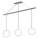 Marquee 3-Light Linear Pendant Canopy by Kuzco, Finish: White, , | Casa Di Luce Lighting