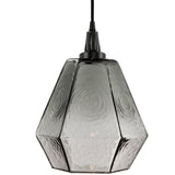 Hedra Pendant Light by Hammerton, Color: Chilled Smoke-Hammerton Studio, Chilled Clear-Hammerton Studio, Chilled Bronze-Hammerton Studio, Chilled Amber-Hammerton Studio, Finish: Metallic Beige Silver, Nickel Satin, Gunmetal, Black Matte, Heritage Brass, Gilded Brass, Bronze Oil Rubbed, Flat Bronze, | Casa Di Luce Lighting