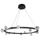 Stella Circle Chandelier - Casa Di Luce