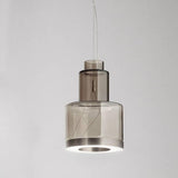 Medea SP 2 Pendant by Vistosi, Color: White/Shaded - Vistosi, Smokey/Transparent - Vistosi, , | Casa Di Luce Lighting