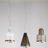 Medea SP 3 Pendant by Vistosi, Color: White/Shaded - Vistosi, Old Green/Transparent - Vistosi, , | Casa Di Luce Lighting