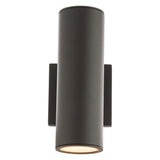 Cylinder Outdoor Wall Light by W.A.C. Lighting, Size: Medium, Color: Bronze, | Casa Di Luce Lighting