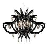 Medusa Chandelier by Slamp, Color: Black, Blue, Pewter, , | Casa Di Luce Lighting