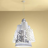 Melting Pot MEL 120 Pendant by AXO Light, Color: Light Patterns Outside/White Inside-Axo Light, Light Patterns Outside/Silver Inside-Axo Light, Light Patterns Outside/Gold Inside-Axo Light, Dark Patterns Outside/Silver Inside-Axo Light, Dark Patterns Outside/Gold Inside-Axo Light, , | Casa Di Luce Lighting